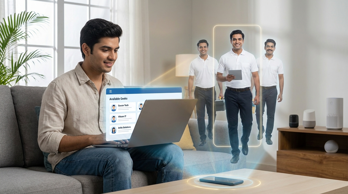 Finding a verified IT support Geek near you